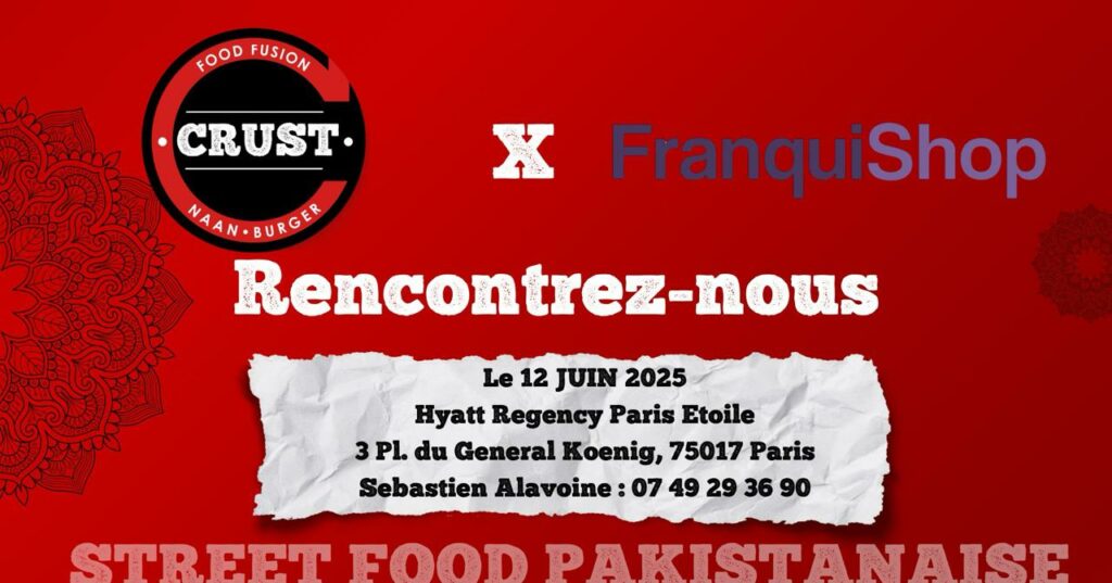 CRUST expose salon FRANQUISHOP